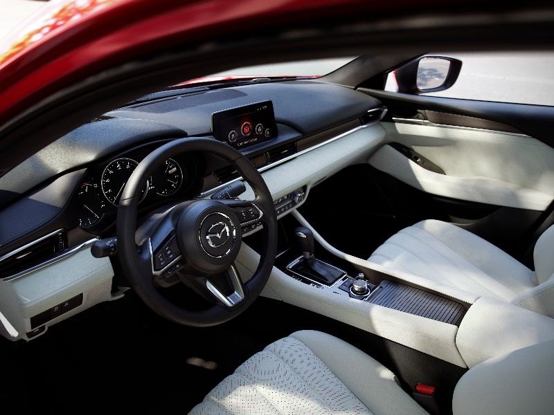 2018 Mazda6 nappa leather interior