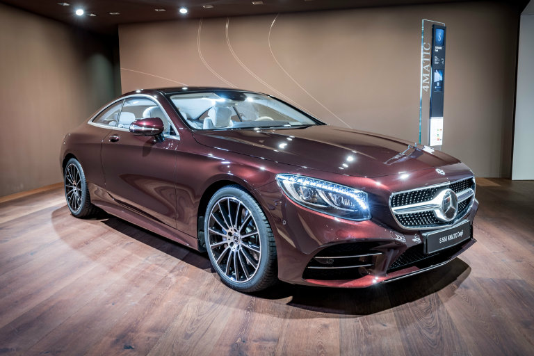 2019 Mercedes-Benz S-Class Exclusive Edition in Rubellite Red