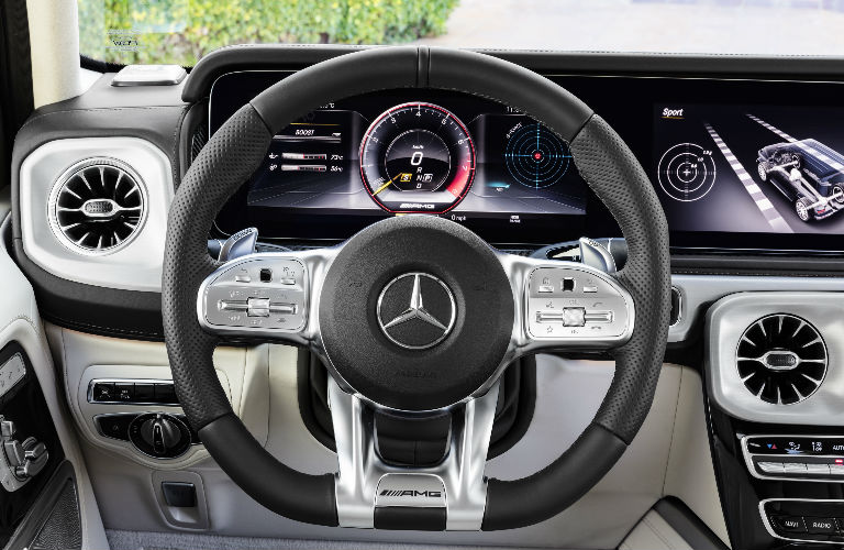 AMG Steering Wheel in the 2019 G 63