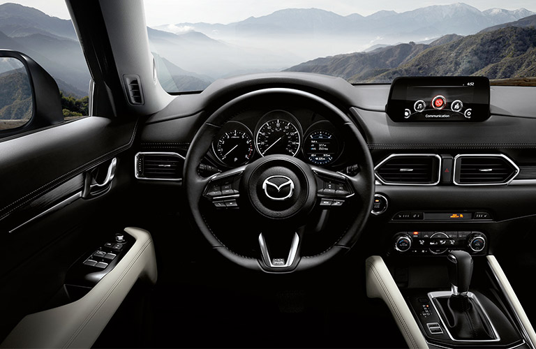 2018 Mazda CX-5 interior steering wheel