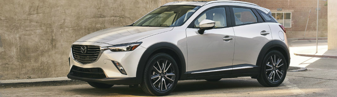 2018 Mazda CX-3 exterior white side