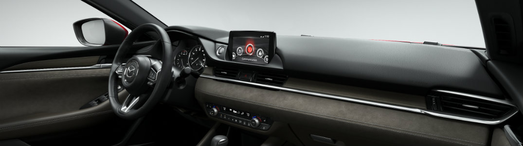 2018 Mazda6 interior dash and display
