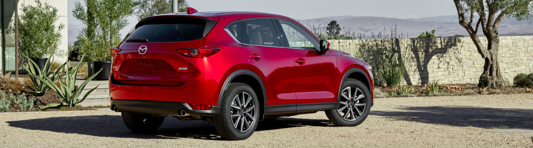 2018 Mazda CX-5 exterior back red