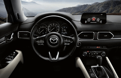 Gif of 2018 Mazda CX_5 interior images