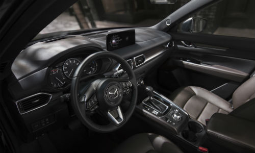 Interior view of 2021 Mazda CX-5