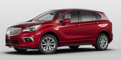 2018 Buick Envision Chili Red Metallic