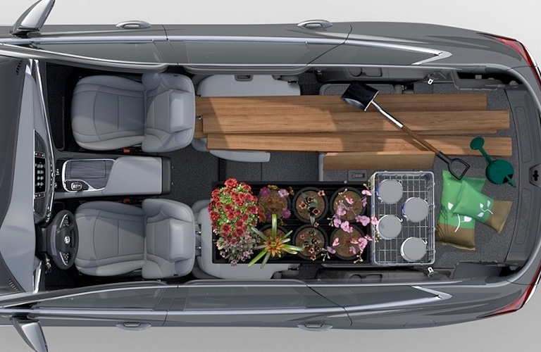 cargo space in 2018 Buick Enclave