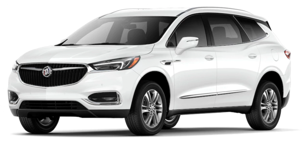 White 2018 Buick Enclave