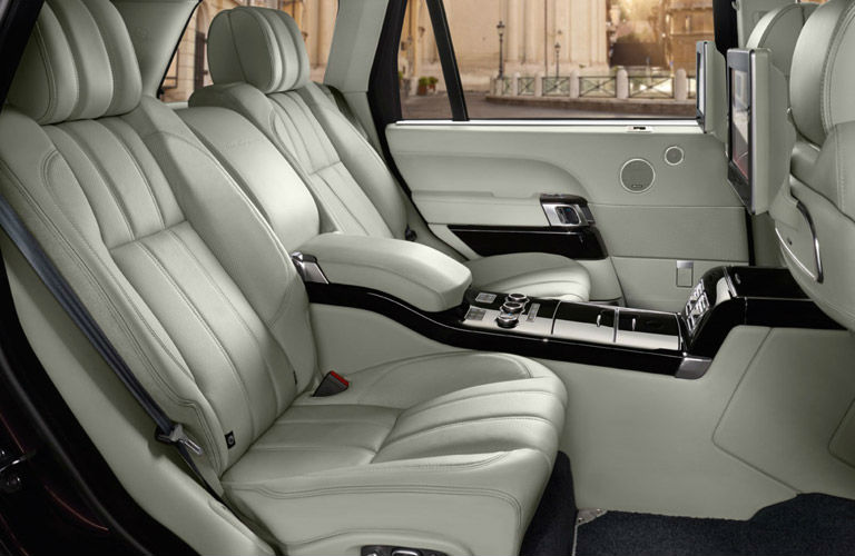2016 Land Rover Range Rover interior back seats