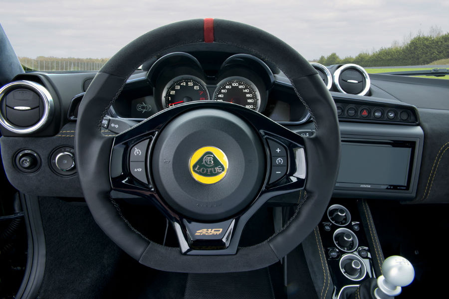 2018 Lotus Evora Sport 410 Interior Steering Wheel