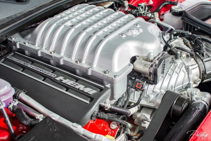 2018 Dodge Challenger SRT Demon Exterior Engine Bay