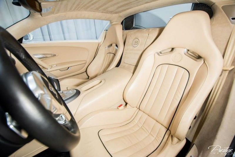 2008 Bugatti Veyron Interior Cabin Seating