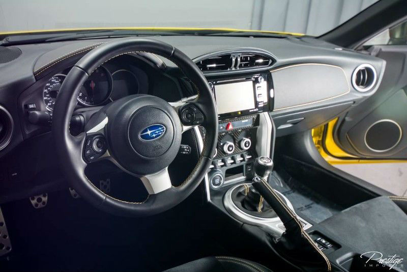 2017 Subaru BRZ Series Yellow Interior Cabin Dashboard