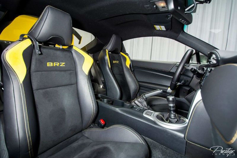 2017 Subaru BRZ Series Yellow Interior Cabin