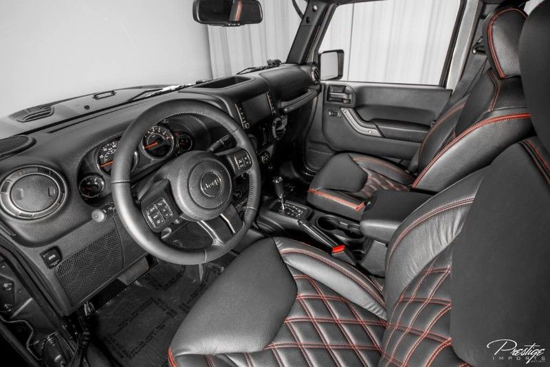 2017 Jeep Wrangler Unlimited Big Bear Interior Cabin Dashboard