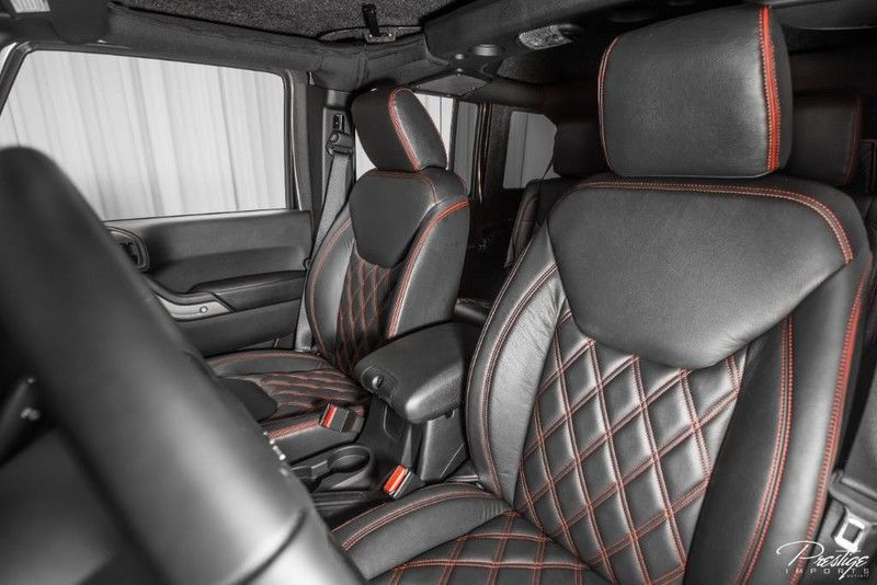 2017 Jeep Wrangler Unlimited Big Bear Interior Cabin Rear Seats