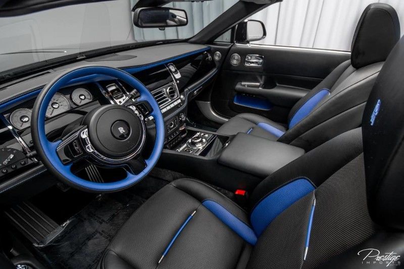2018 Rolls-Royce Dawn Black Badge Interior Cabin Front Seats and Dashboard