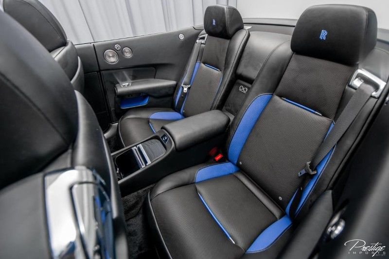 2018 Rolls-Royce Dawn Black Badge Interior Cabin Rear Seats