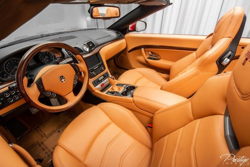 2017 Maserati GranTurismo Convertible Sport Interior Cabin Dashboard