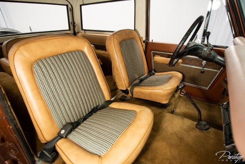 1977 Ford Bronco Interior Cabin Front Seats