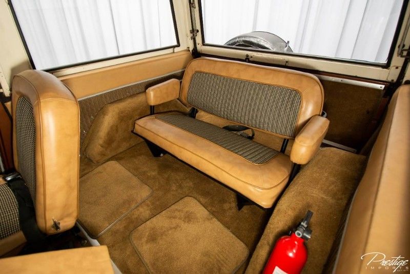 1977 Ford Bronco Interior Cabin Rear Seats