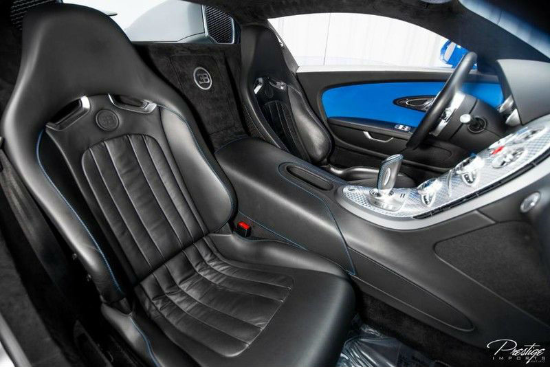2010 Bugatti Veyron Interior Cabin Seating