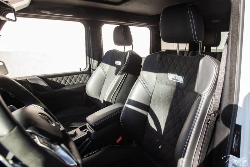 2018 Mercedes-Benz G550 4x4 Squared Brabus Adventure Interior Cabin Front Seating