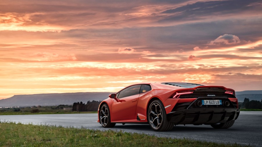 2020-Lamborghini-Huracan-EVO-Exterior-Driver-Side-Rear-Profile