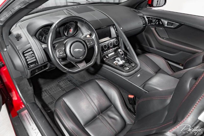 2015 Jaguar F-TYPE V8 S Exterior Interior Cabin Dashboard Front Seating