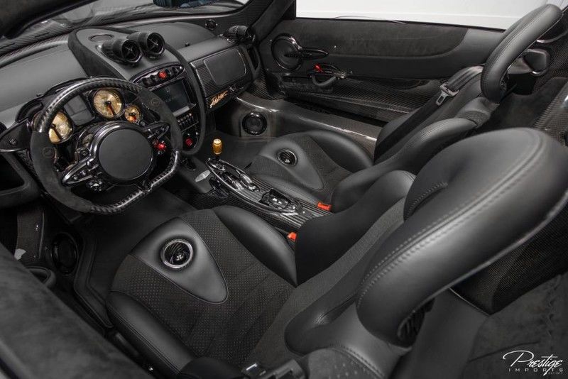2017 Pagani Huayra Roadster Interior Cabin Dashboard Seating