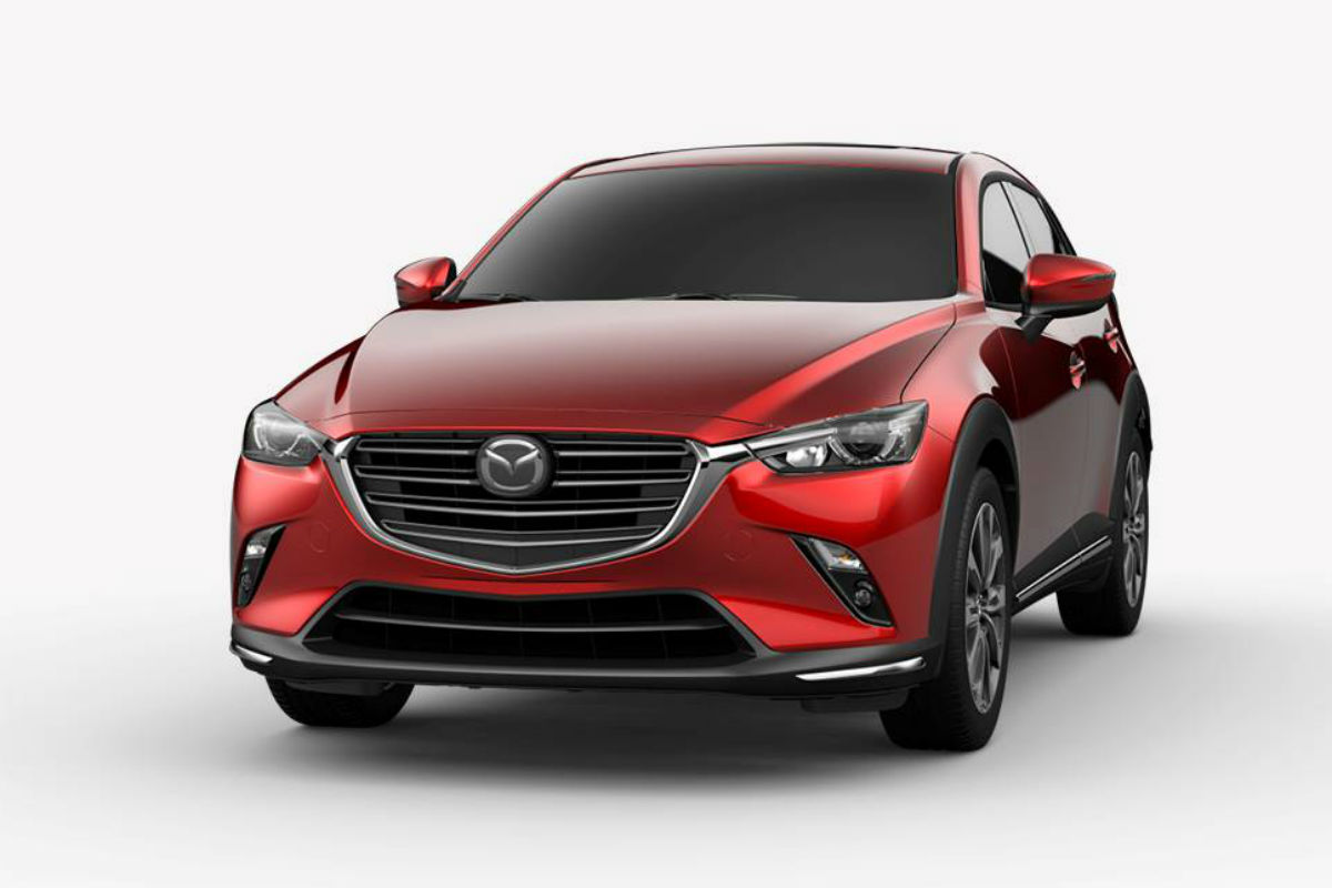 2019 Mazda CX-3 in Soul Red Metallic 