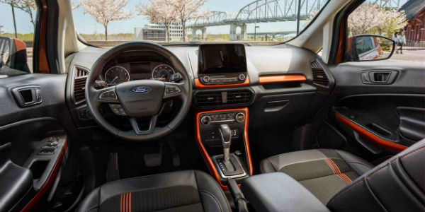 Front Seats Inside the Ford EcoSport