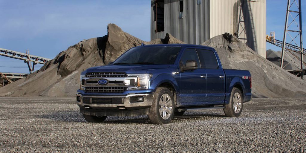 2018 Ford F-150 in Blue Jeans