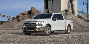 2018 Ford F-150 in White Platinum